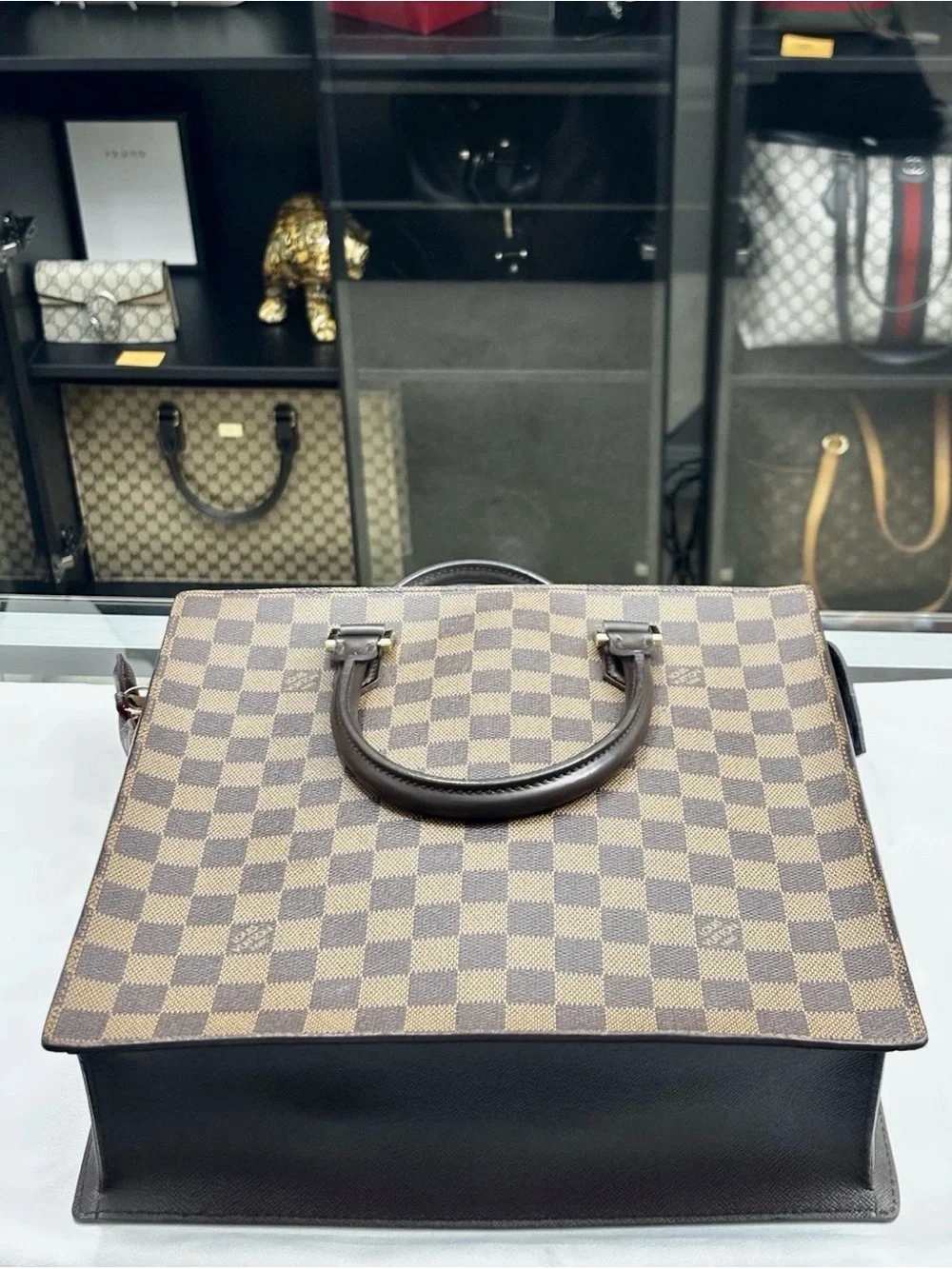 Louis Vuitton Venice Tote Bag PM Brown Canvas..COA Included ..See Photo’s.